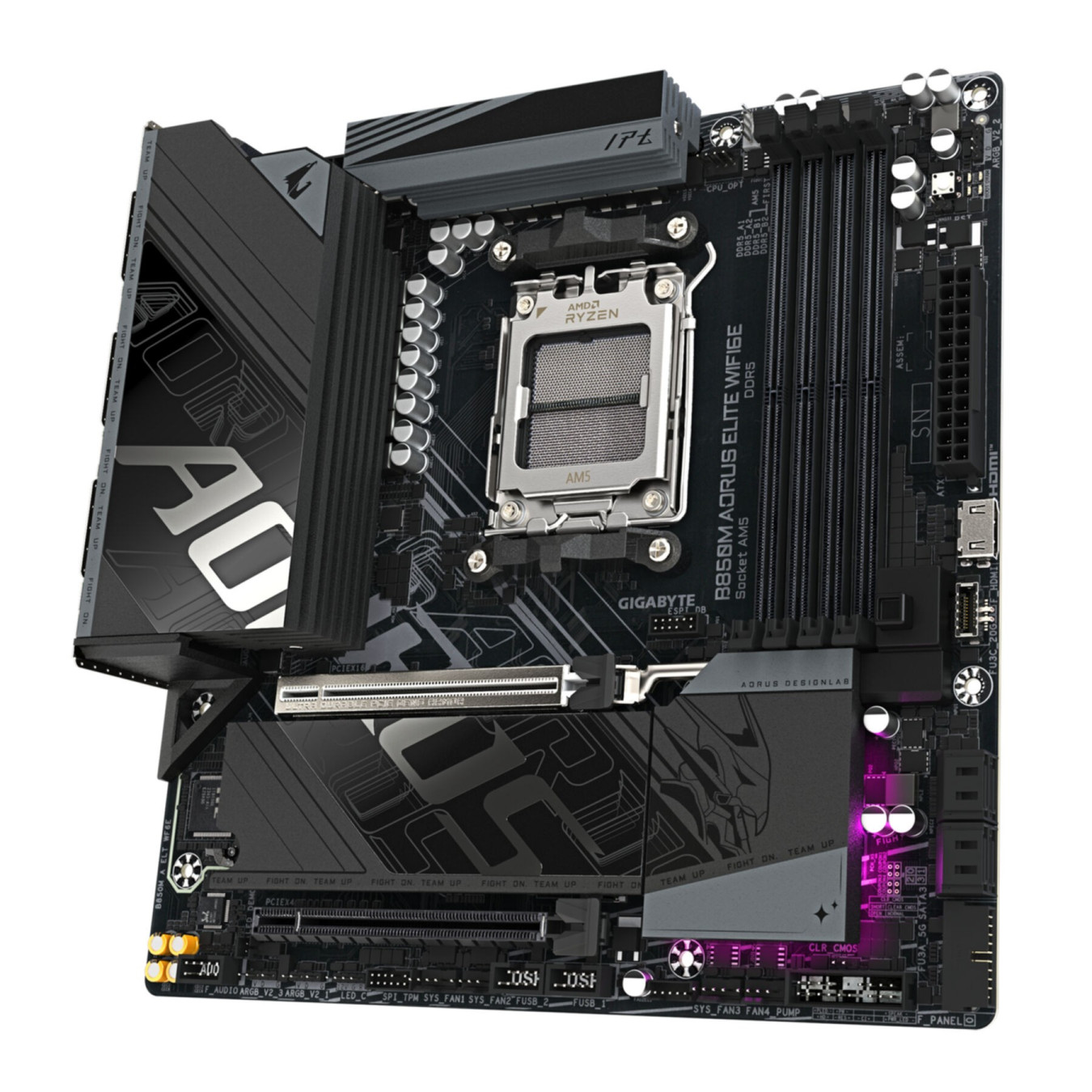 GIGABYTE GA-B850M A ELT WF6E - Micro-ATX AM5 Motherboard, DDR5, Up to 256GB RAM — Buy in Cyprus with Fast Delivery