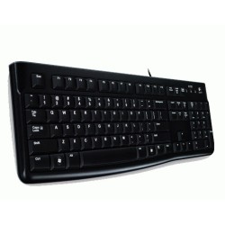 Buy Logitech KEYBOARD K120 - K120 - Full-size, wired USB, Windows layout in Cyprus, Nicosia, Limassol, Larnaka, Pafos