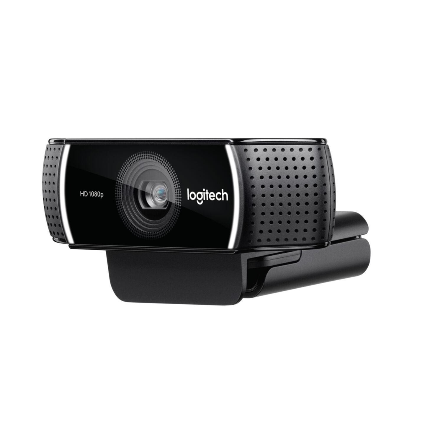 Logitech C922 Pro Stream Webcam - Full HD 1080p@30fps 720p@60fps Black USB Clip/Stand (Boxed)