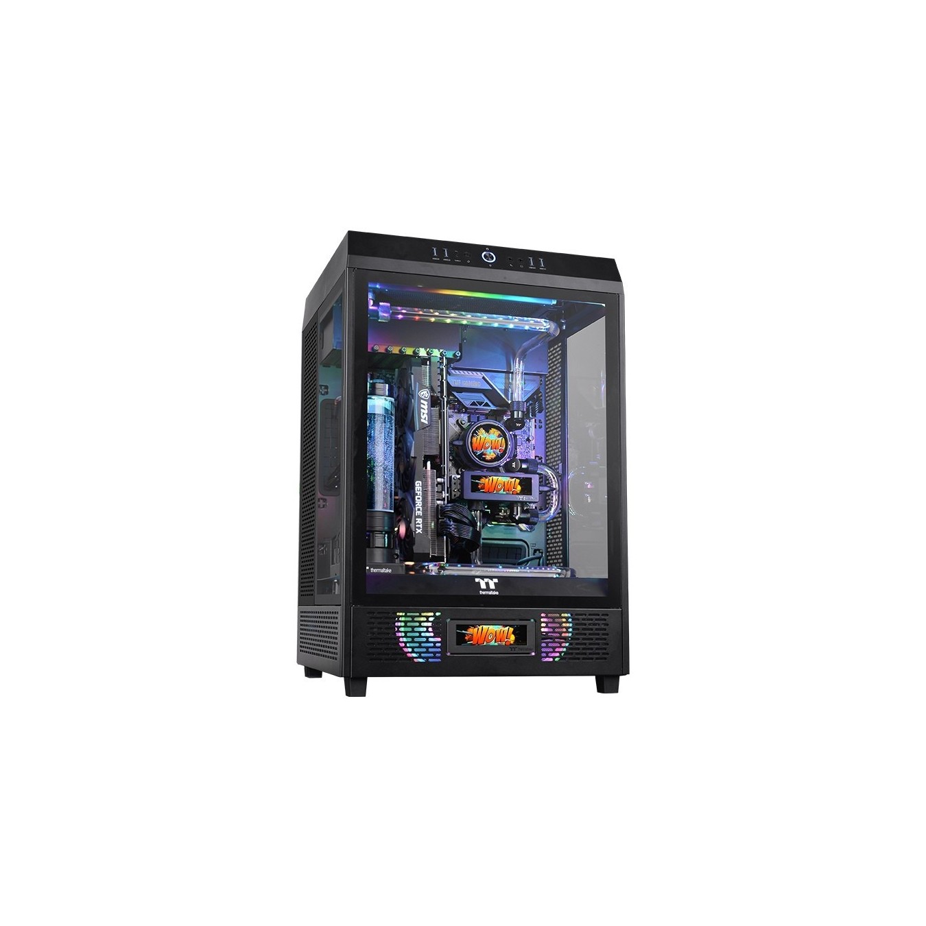 Thermaltake LCD Panel Kit for The Tower 500 - (Color: Black) — Buy in Cyprus with Fast Delivery