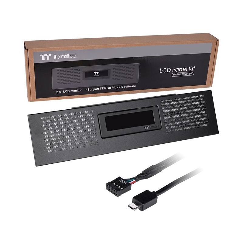 Buy Thermaltake LCD Panel Kit for The Tower 500 - (Color: Black) in Cyprus, Nicosia, Limassol, Larnaka, Pafos