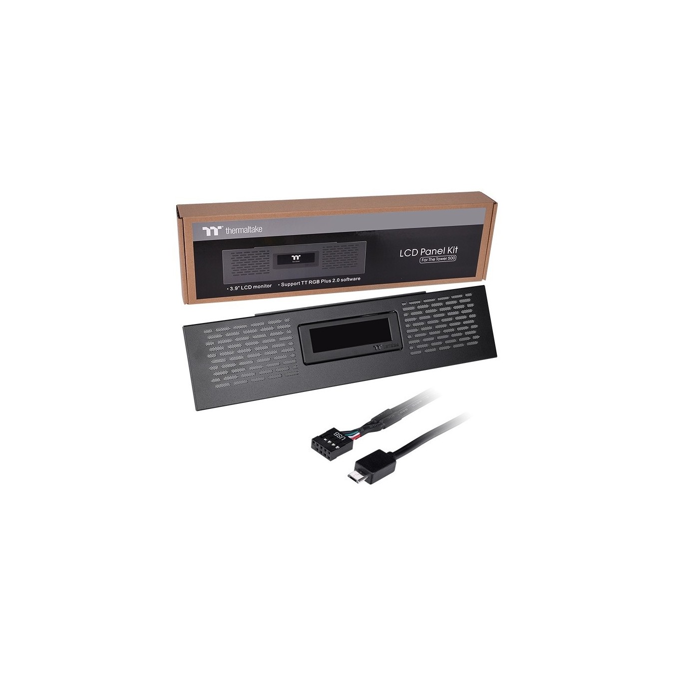 Thermaltake LCD Panel Kit for The Tower 500 - (Color: Black) — Buy in Cyprus with Fast Delivery