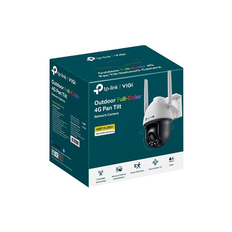 Buy TP-Link Omada IPCam VIGI - C540-4G - 4MP Bullet, 4G LTE, Full-Color in Cyprus, Nicosia, Limassol, Larnaka, Pafos