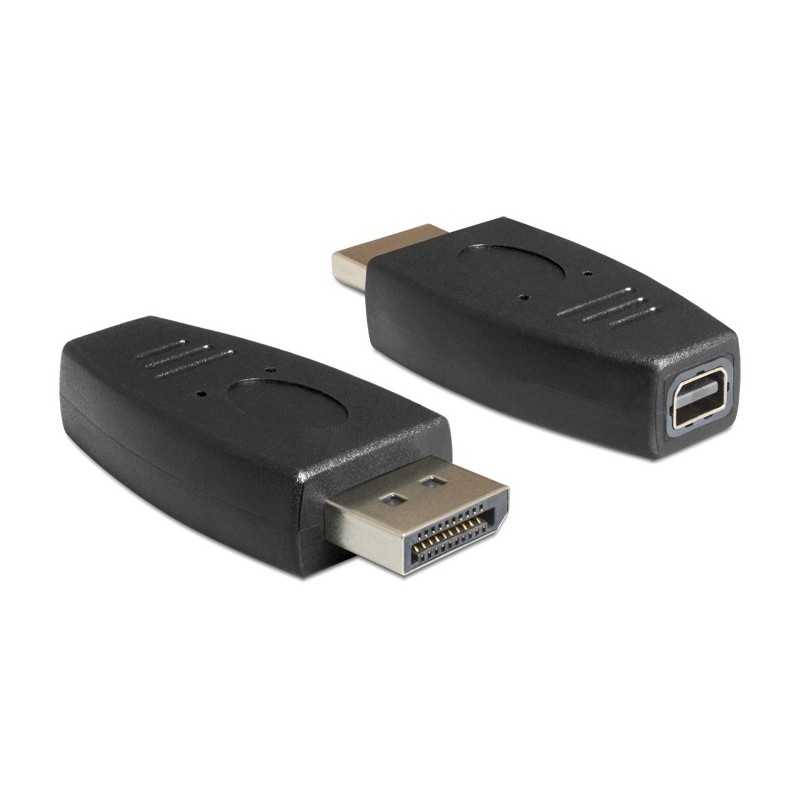 Buy DELOCK DisplayPort Adapter - DP Male to Mini DisplayPort Female - Compact, P... in Cyprus, Nicosia, Limassol, Larnaka, Pafos