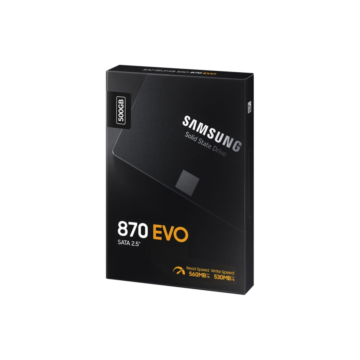 Samsung 870 EVO 500GB SSD - MZ-77E500B - 2.5-inch SATA III 6Gb/s, 560/530 MB/s (Boxed) — Buy in Cyprus with Fast Delivery