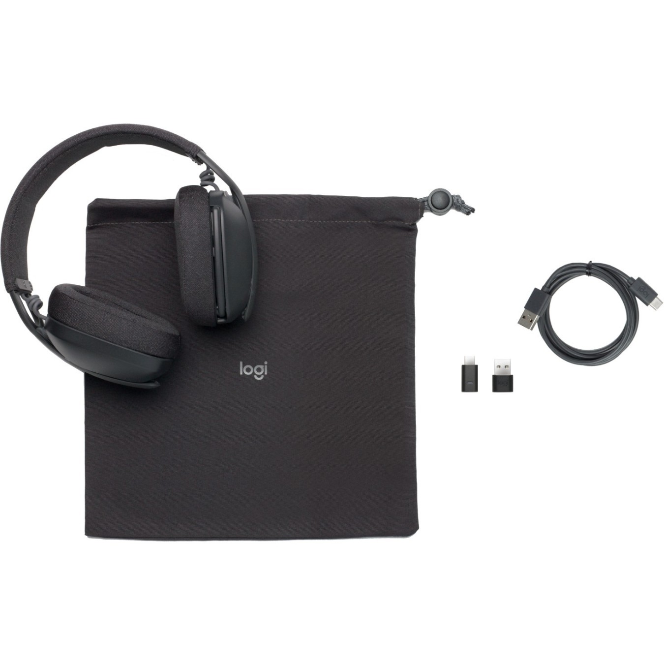 Logitech Zone Vibe Wireless UC Headset - A00167 A00172 - Graphite, USB-C, 2.4 GHz — Buy in Cyprus with Fast Delivery
