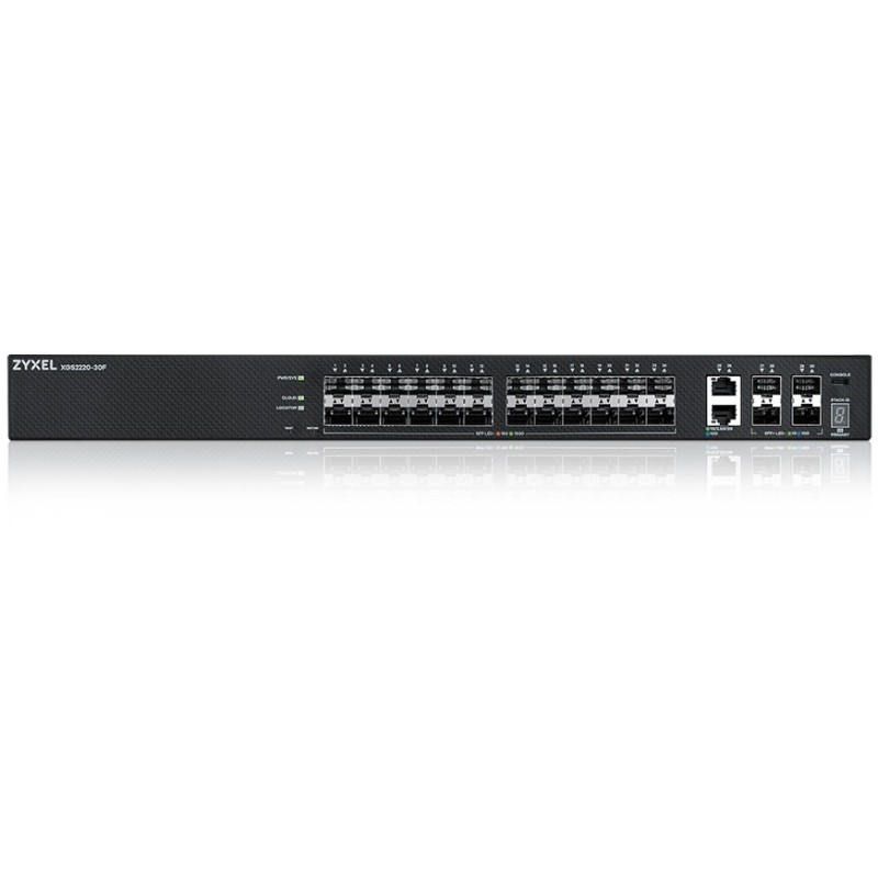 Buy Zyxel XGS2220-30F - XGS2220-30F - 26+4P, Managed Rack-Mount in Cyprus, Nicosia, Limassol, Larnaka, Pafos