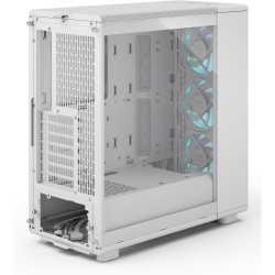 Buy Midi Fractal Epoch White TG RGB Clear Tint - Mid Tower PC Case in Cyprus, Nicosia, Limassol, Larnaka, Pafos