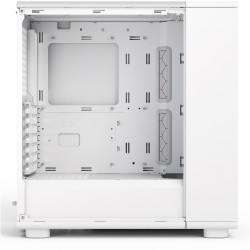Buy Midi Fractal Epoch White TG RGB Clear Tint - Mid Tower PC Case in Cyprus, Nicosia, Limassol, Larnaka, Pafos