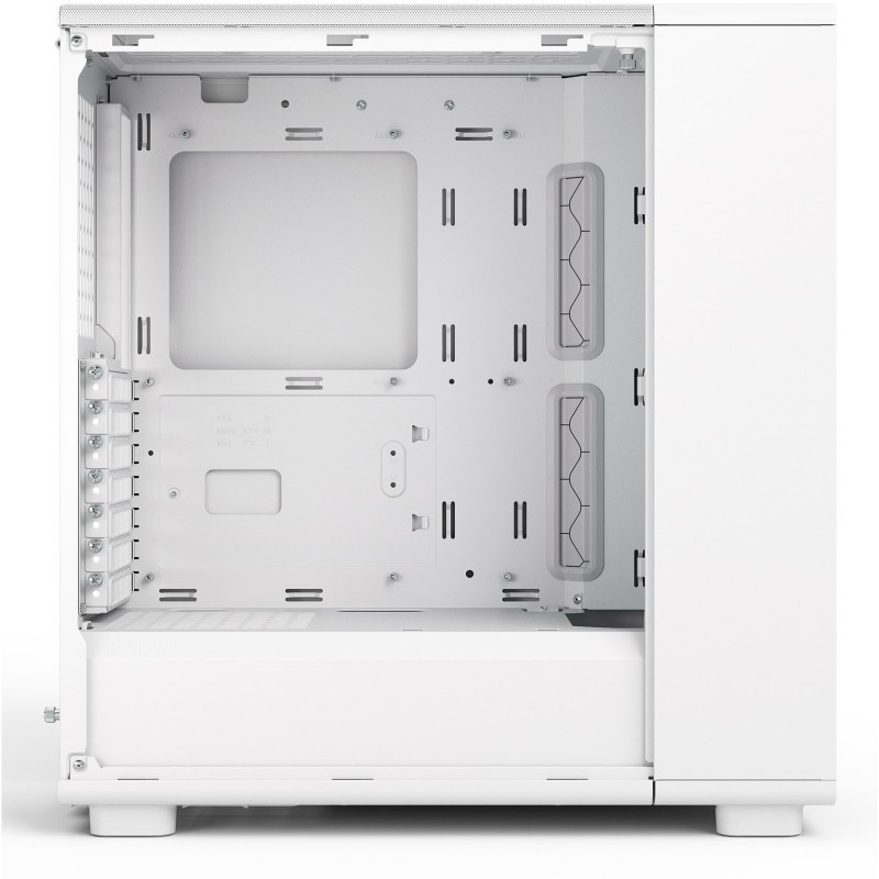 Buy Midi Fractal Epoch White TG RGB Clear Tint - Mid Tower PC Case in Cyprus, Nicosia, Limassol, Larnaka, Pafos