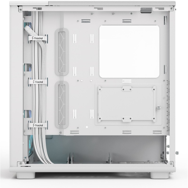 Buy Midi Fractal Epoch White TG RGB Clear Tint - Mid Tower PC Case in Cyprus, Nicosia, Limassol, Larnaka, Pafos