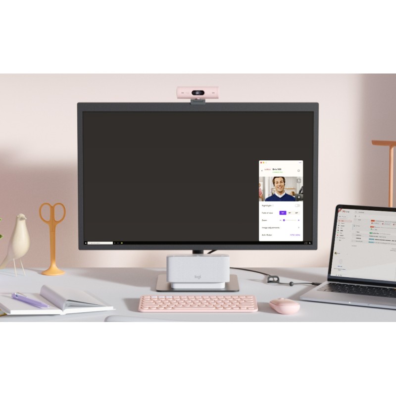 Buy Logitech BRIO 500 - BRIO 500 - 1080p/720p webcam with USB-C and built-in audio in Cyprus, Nicosia, Limassol, Larnaka, Pafos