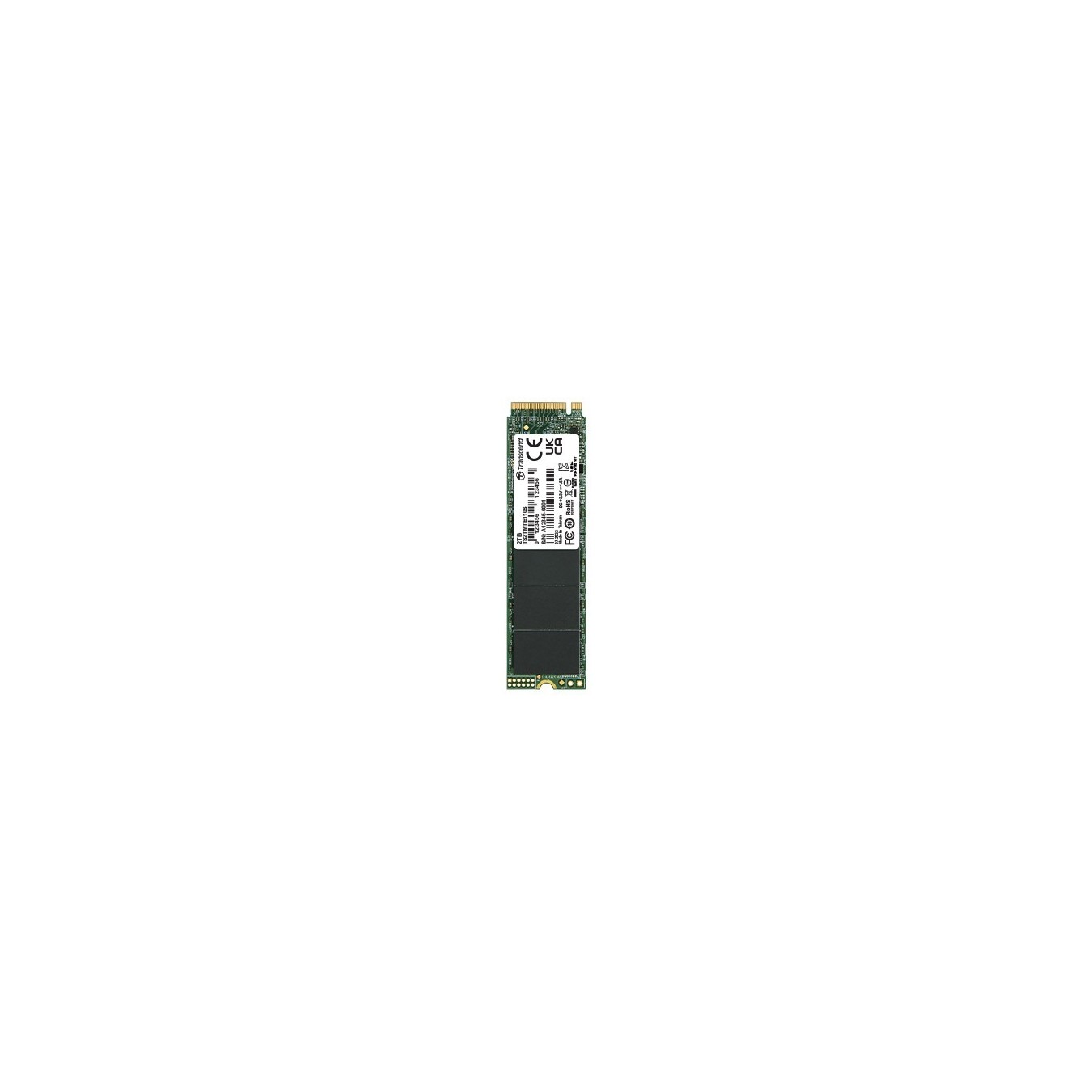 TRANSCEND 2TB M.2 2280 PCIe Gen3x4 M-Key DRAM-less NVMe SSD — Buy in Cyprus with Fast Delivery