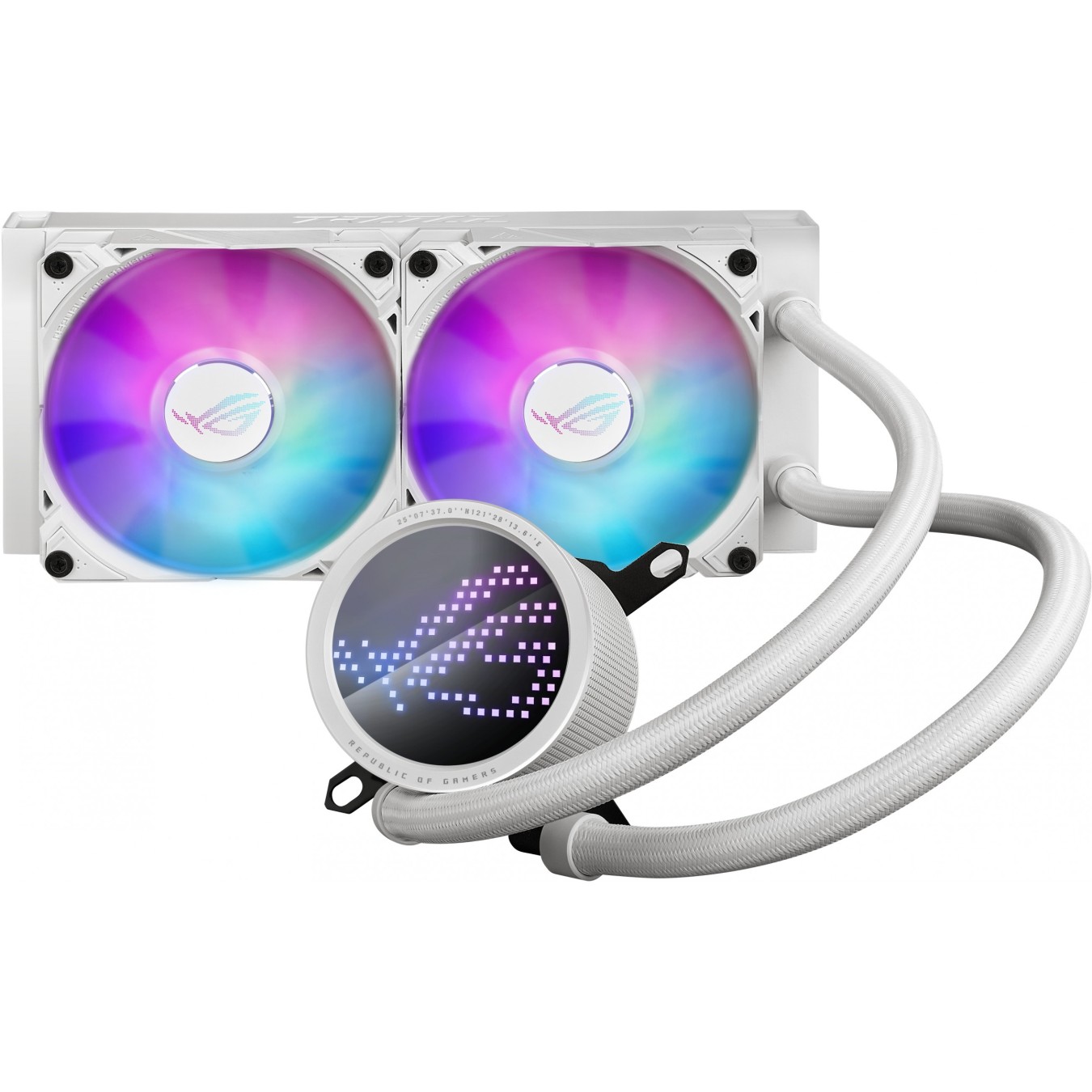 ROG Ryuo III 240 ARGB White Edition - RYUO III 240 - White ARGB AIO CPU Cooler — Buy in Cyprus with Fast Delivery