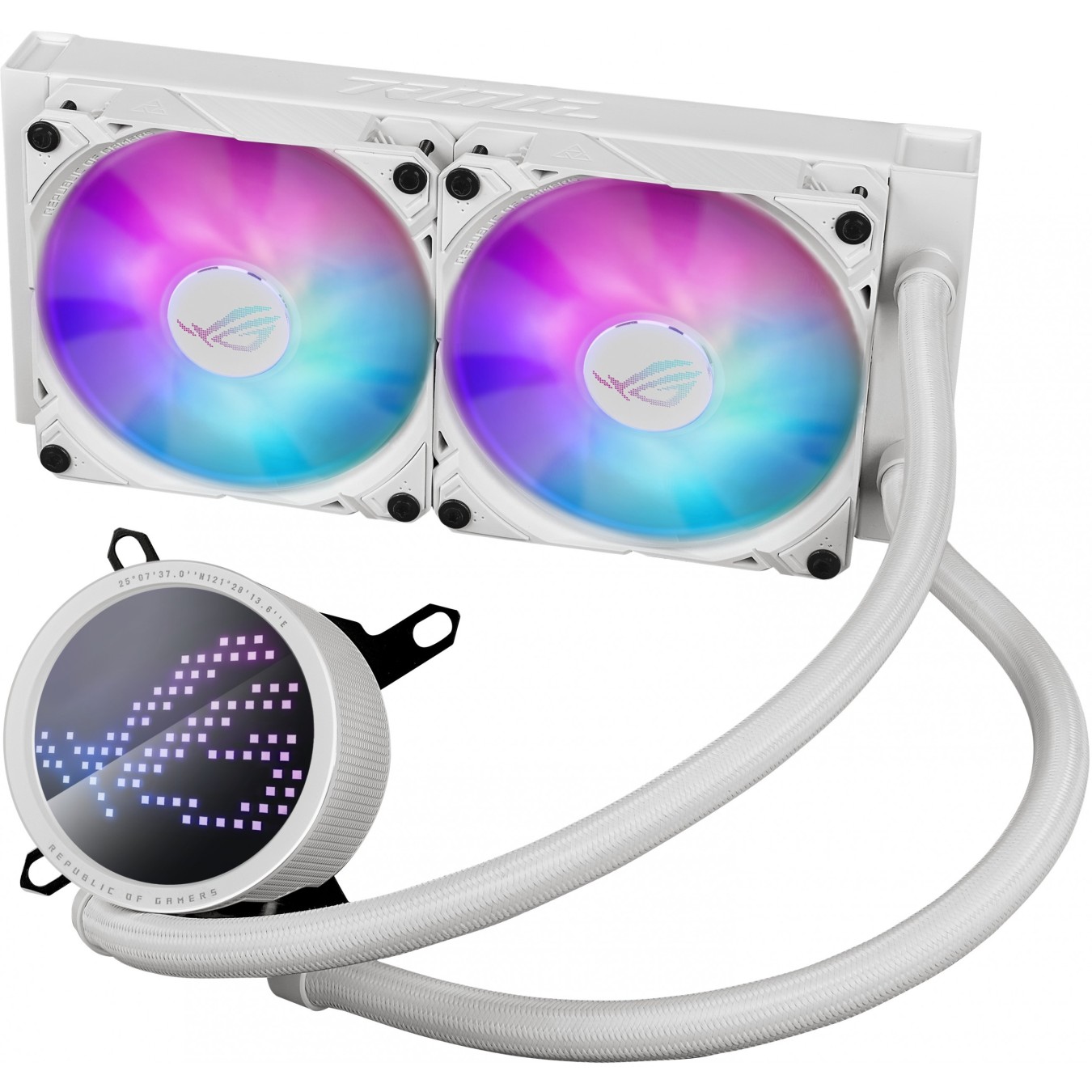 ROG Ryuo III 240 ARGB White Edition - RYUO III 240 - White ARGB AIO CPU Cooler — Buy in Cyprus with Fast Delivery