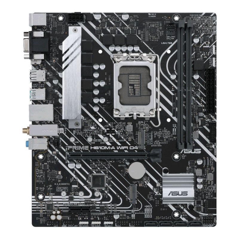 Buy ASUS PRIME H610M-A WIFI D4 - LGA1700 micro-ATX Motherboard - DDR4, Up to 64G... in Cyprus, Nicosia, Limassol, Larnaka, Pafos