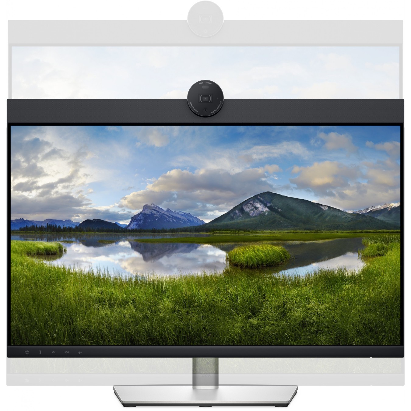 61cm 24" Dell P2424HEB - IPS FHD (1920x1080), Flat, HDMI, USB-C, Video Conferencing — Buy in Cyprus with Fast Delivery