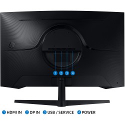 Buy Samsung Odyssey G5 S32CG552EU - 32in Curved VA QHD 2560x1440, 165Hz, 1ms, HD... in Cyprus, Nicosia, Limassol, Larnaka, Pafos