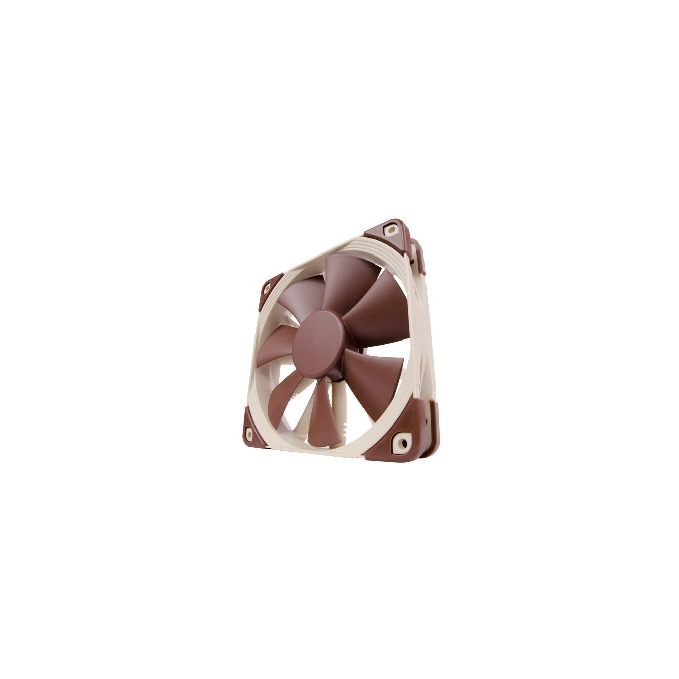 120mm NOCTUA NF-F12 PWM - NF-F12 PWM - 120x120x25mm, 4-pin PWM, low-noise brown/beige design