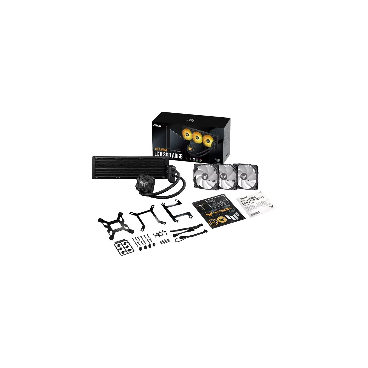 ASUS TUF Gaming LC II 360 ARGB 360mm AIO Cooler 3x120mm ARGB Fans (Boxed) — Buy in Cyprus with Fast Delivery