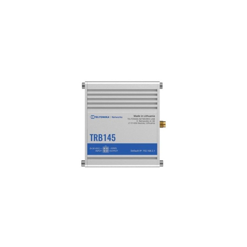 Buy Teltonika TRB145 Industrial LTE RS485 Gateway - TRB145 - Rugged gateway with... in Cyprus, Nicosia, Limassol, Larnaka, Pafos
