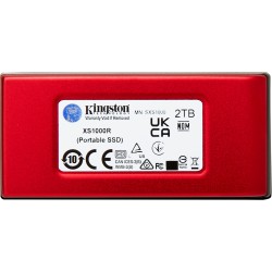 Buy 2TB Kingston XS1000 USB 3.2 Gen2 Red - XS1000 - Red, 2TB Portable NVMe SSD in Cyprus, Nicosia, Limassol, Larnaka, Pafos