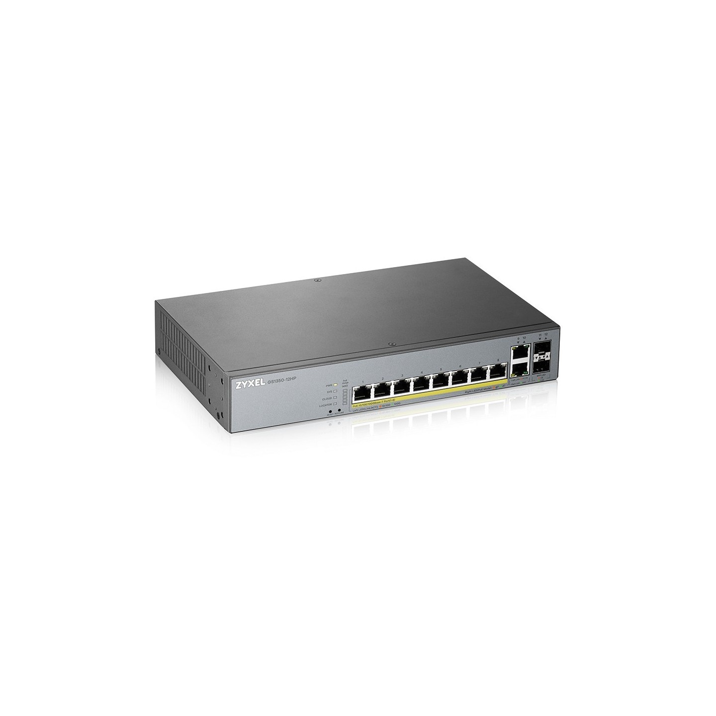 Zyxel GS1350-12HP PoE Switch - GS1350-12HP - Rackmount, Web-managed L2 — Buy in Cyprus with Fast Delivery
