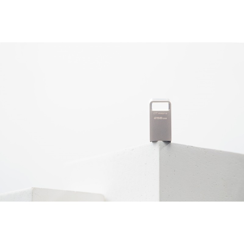 Buy Kingston USB Stick - DataTraveler Micro - Silver, 256GB, USB 3.2 in Cyprus, Nicosia, Limassol, Larnaka, Pafos