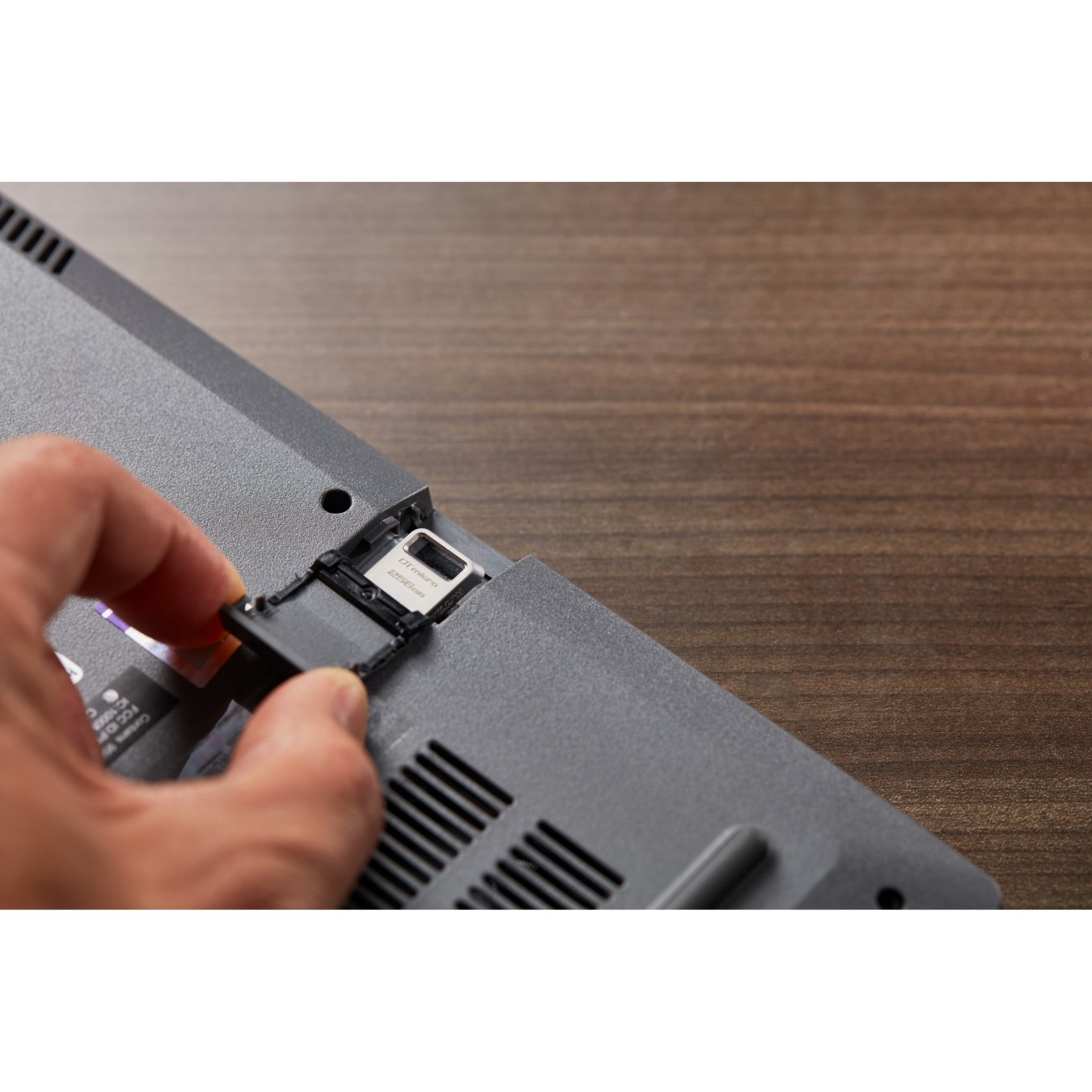 Kingston USB Stick - DataTraveler Micro - Silver, 256GB, USB 3.2 — Buy in Cyprus with Fast Delivery