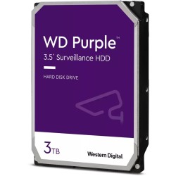 Buy WD Purple Surveillance HDD - WD33PURZ - 3TB, 5400RPM, 256MB Cache, SATA 6Gb/... in Cyprus, Nicosia, Limassol, Larnaka, Pafos