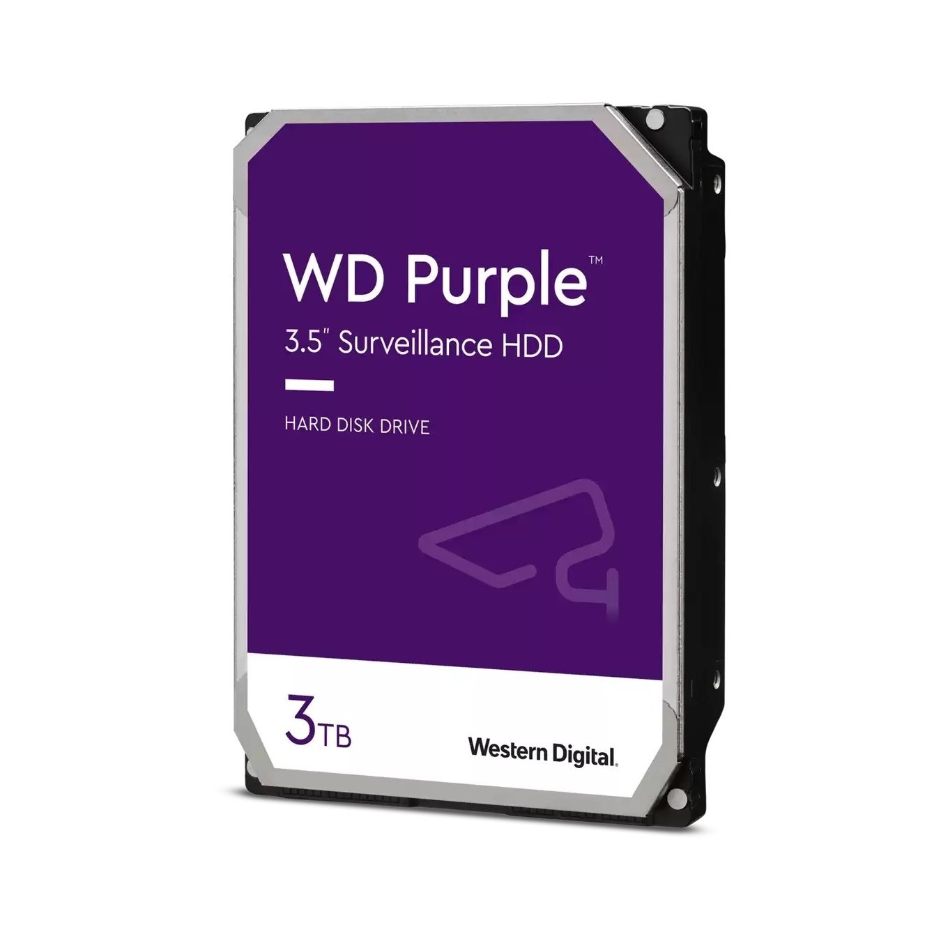 WD Purple Surveillance HDD - WD33PURZ - 3TB, 5400RPM, 256MB Cache, SATA 6Gb/s, 3.5in — Buy in Cyprus with Fast Delivery