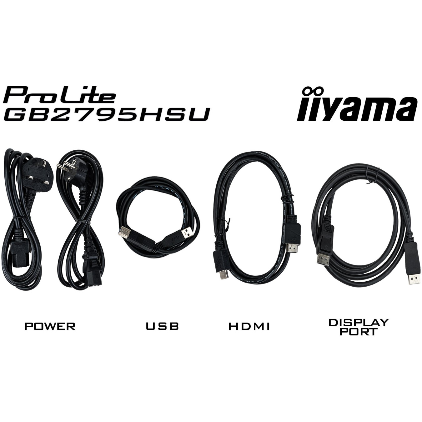 IIYAMA GB2795HSU-B1 27-inch Lift Monitor - 16:9, HDMI, DP, USB — Buy in Cyprus with Fast Delivery