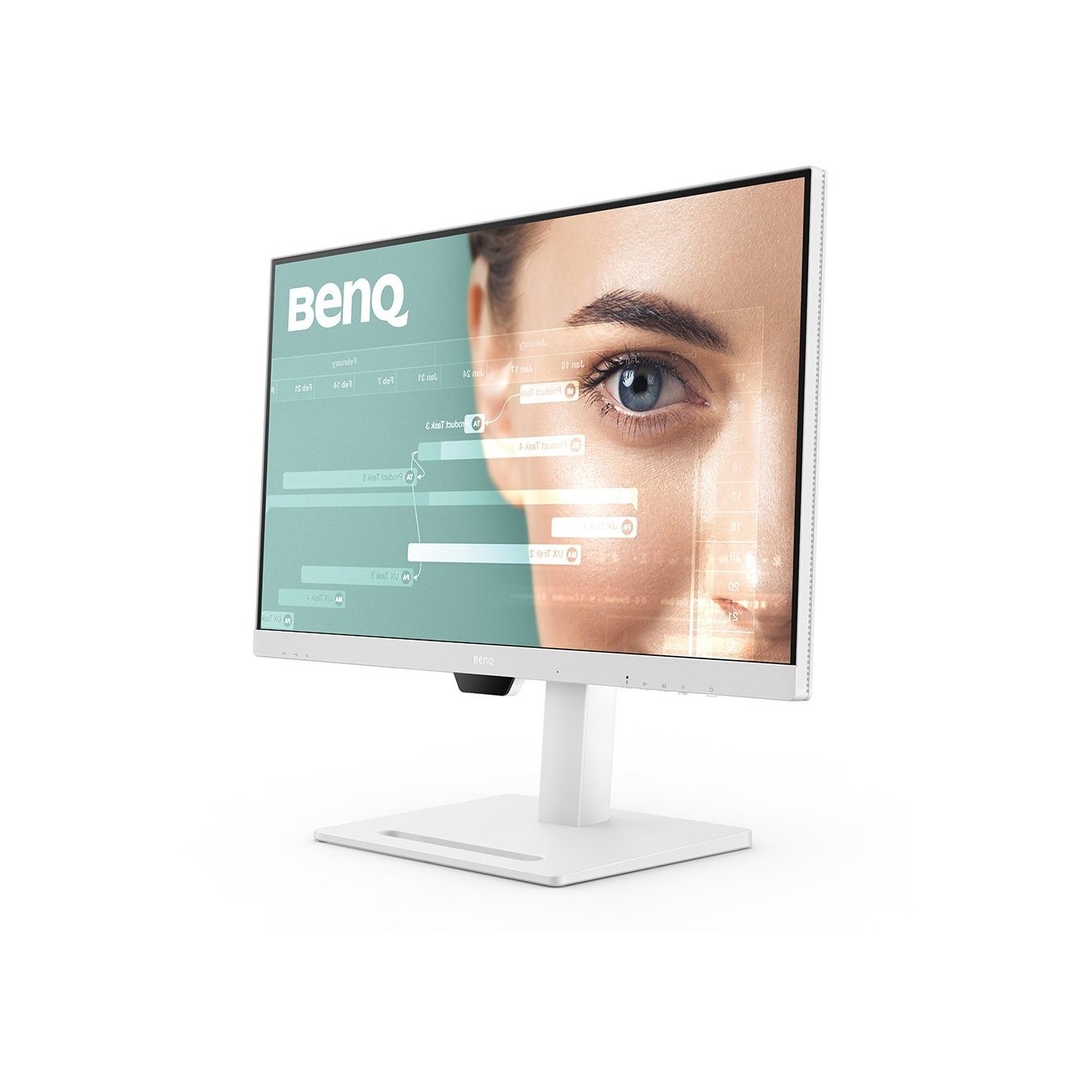 BenQ GW2790QT - GW2790QT - White, 27-inch QHD IPS monitor (USB-C, DP, HDMI, lift/pivot stand)