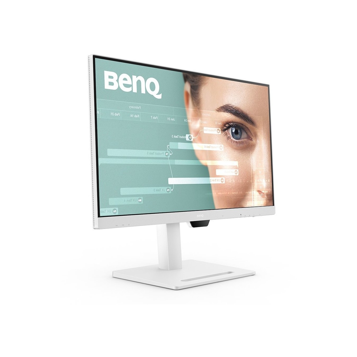 BenQ GW2790QT - GW2790QT - White, 27-inch QHD IPS monitor (USB-C, DP, HDMI, lift/pivot stand)