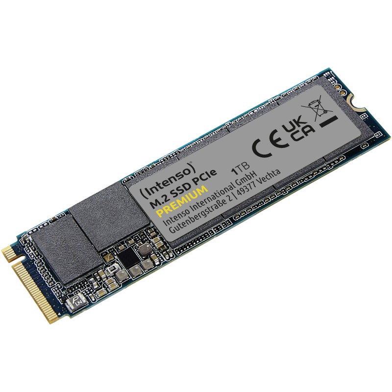 Intenso Premium NVMe M.2 1TB - PCIe 3.0 x4 NVMe 1.3 2100 MB/s - 4034303031221 (Boxed) — Buy in Cyprus with Fast Delivery
