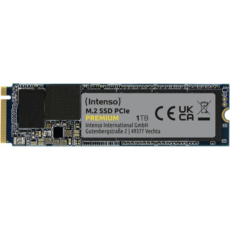 Intenso Premium NVMe M.2 1TB - PCIe 3.0 x4 NVMe 1.3 2100 MB/s - 4034303031221 (Boxed) — Buy in Cyprus with Fast Delivery