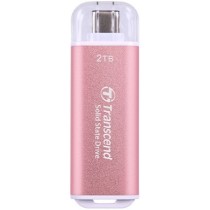 Transcend ESD300 - Portable SSD - 2 TB, USB-C, USB 3.2 Gen2, Pink — Buy in Cyprus with Fast Delivery