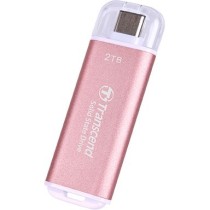 Transcend ESD300 - Portable SSD - 2 TB, USB-C, USB 3.2 Gen2, Pink — Buy in Cyprus with Fast Delivery