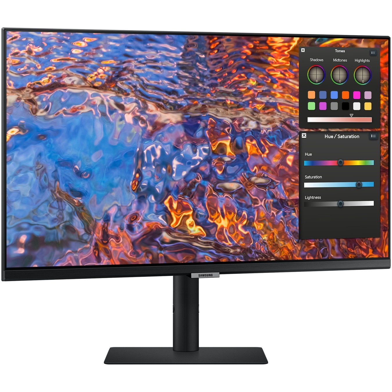 Samsung 4K IPS Monitor - S27B800PXP - 27-inch Flat IPS, 3840x2160, 5ms, USB-C, HDMI, DP, Black