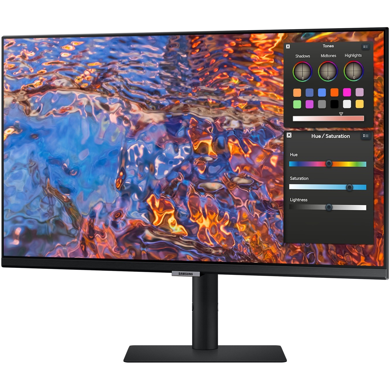 Samsung 4K IPS Monitor - S27B800PXP - 27-inch Flat IPS, 3840x2160, 5ms, USB-C, HDMI, DP, Black
