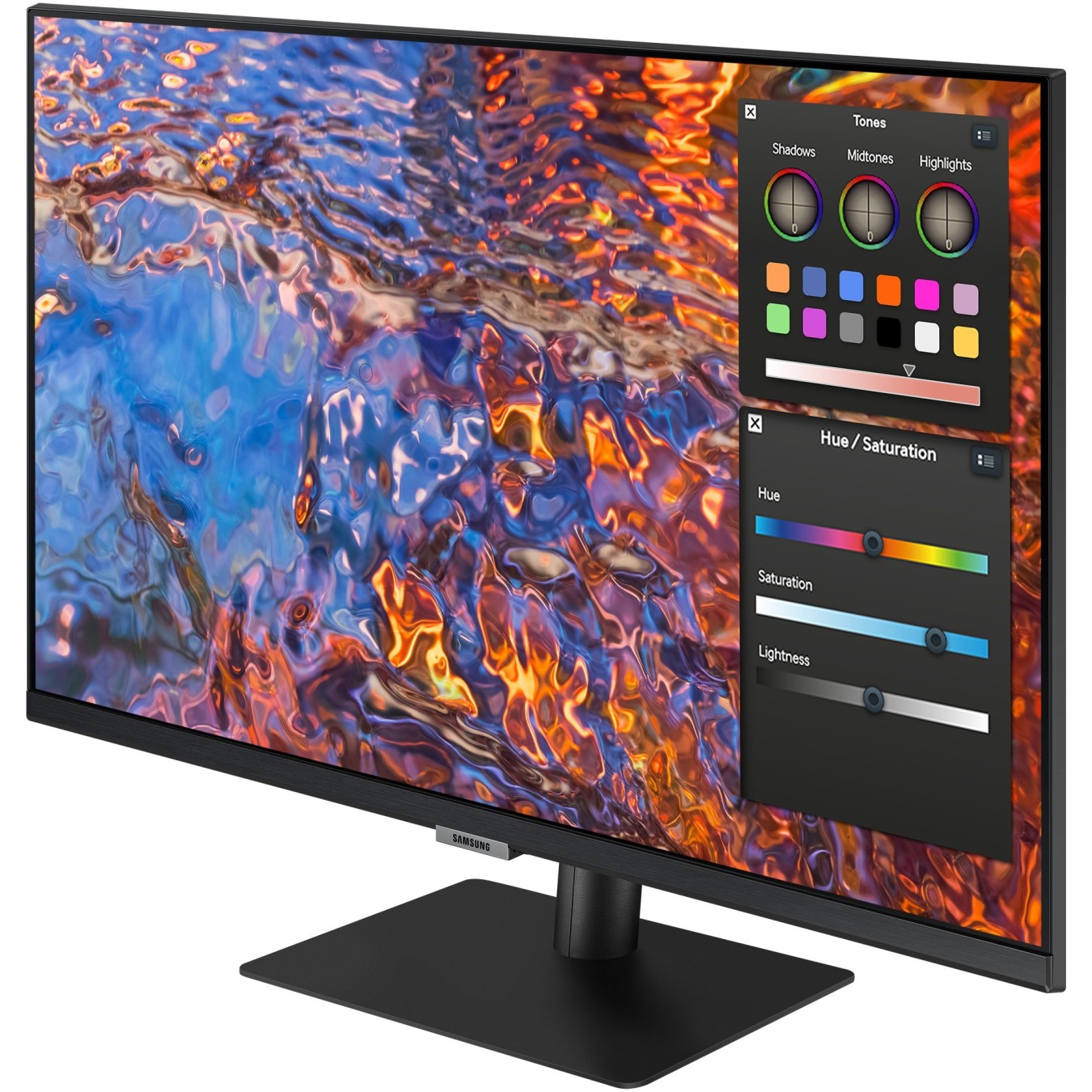 Samsung 4K IPS Monitor - S27B800PXP - 27-inch Flat IPS, 3840x2160, 5ms, USB-C, HDMI, DP, Black