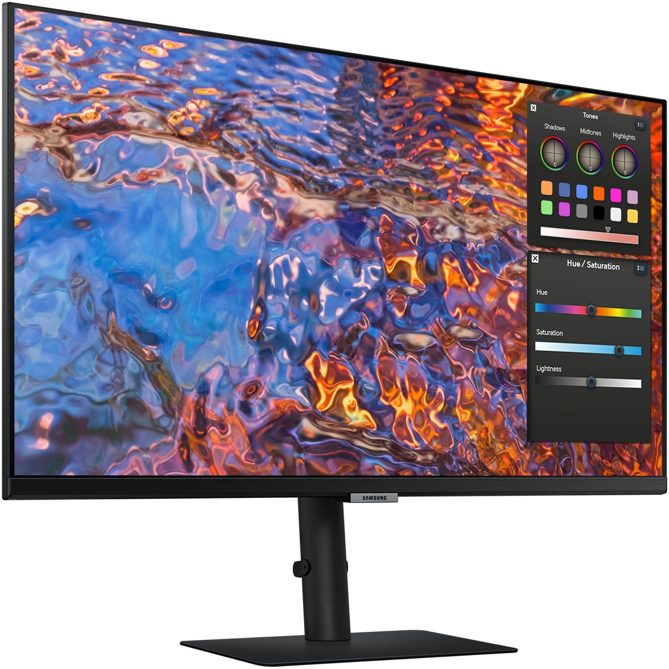 Samsung 4K IPS Monitor - S27B800PXP - 27-inch Flat IPS, 3840x2160, 5ms, USB-C, HDMI, DP, Black