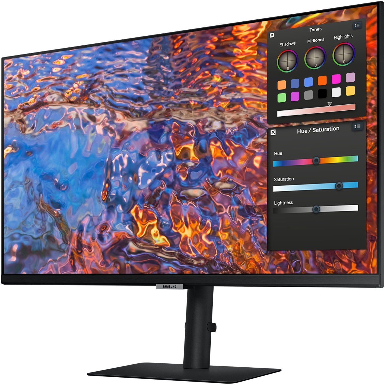 Samsung 4K IPS Monitor - S27B800PXP - 27-inch Flat IPS, 3840x2160, 5ms, USB-C, HDMI, DP, Black