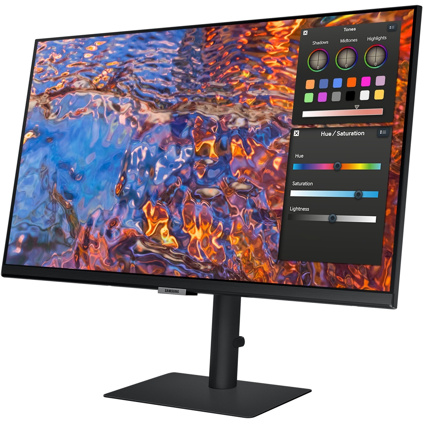 Samsung 4K IPS Monitor - S27B800PXP - 27-inch Flat IPS, 3840x2160, 5ms, USB-C, HDMI, DP, Black