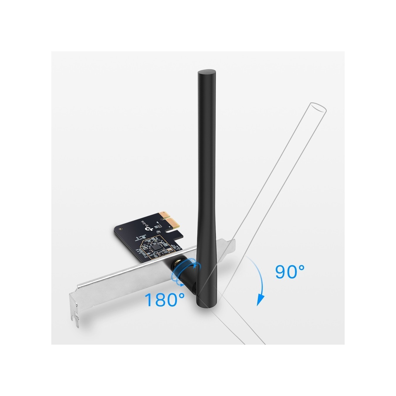 TP-Link WL-PCI Express Archer T2E - Archer T2E - (Dual-Band AC600 PCIe Wireless Card) — Buy in Cyprus with Fast Delivery