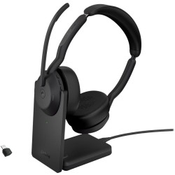 Buy Jabra Evolve2 55 Link380c MS Stereo Stand - Evolve2 55 - Wireless USB-C head... in Cyprus, Nicosia, Limassol, Larnaka, Pafos