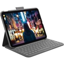 Buy Slim Folio Keyboard Case for iPad 10th Gen - Protective cover with built-in ... in Cyprus, Nicosia, Limassol, Larnaka, Pafos