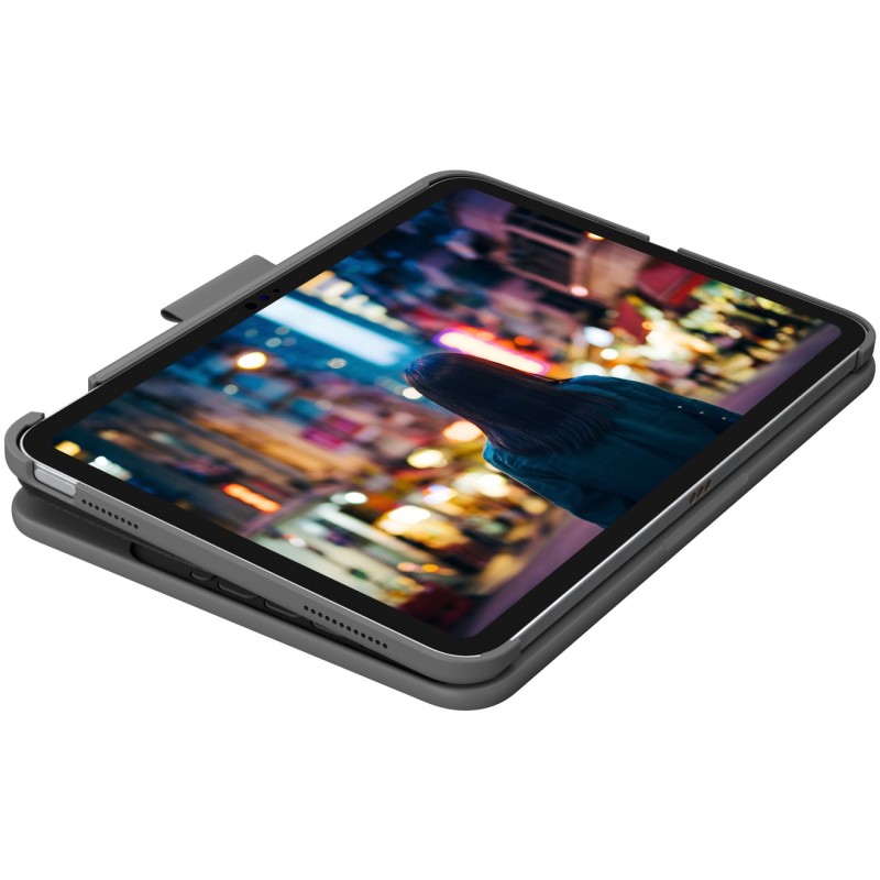 Buy Slim Folio Keyboard Case for iPad 10th Gen - Protective cover with built-in ... in Cyprus, Nicosia, Limassol, Larnaka, Pafos