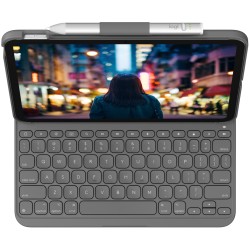 Buy Slim Folio Keyboard Case for iPad 10th Gen - Protective cover with built-in ... in Cyprus, Nicosia, Limassol, Larnaka, Pafos