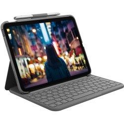 Buy Slim Folio Keyboard Case for iPad 10th Gen - Protective cover with built-in ... in Cyprus, Nicosia, Limassol, Larnaka, Pafos